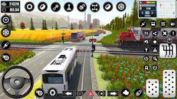 Coach Bus Driving Simulator captura de pantalla 3