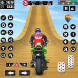 Bike Stunts Race : Bike Games أيقونة