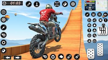 Bike Stunts Race : Bike Games الملصق