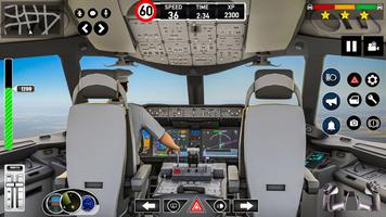 Plane Pilot Flight Simulator Poster