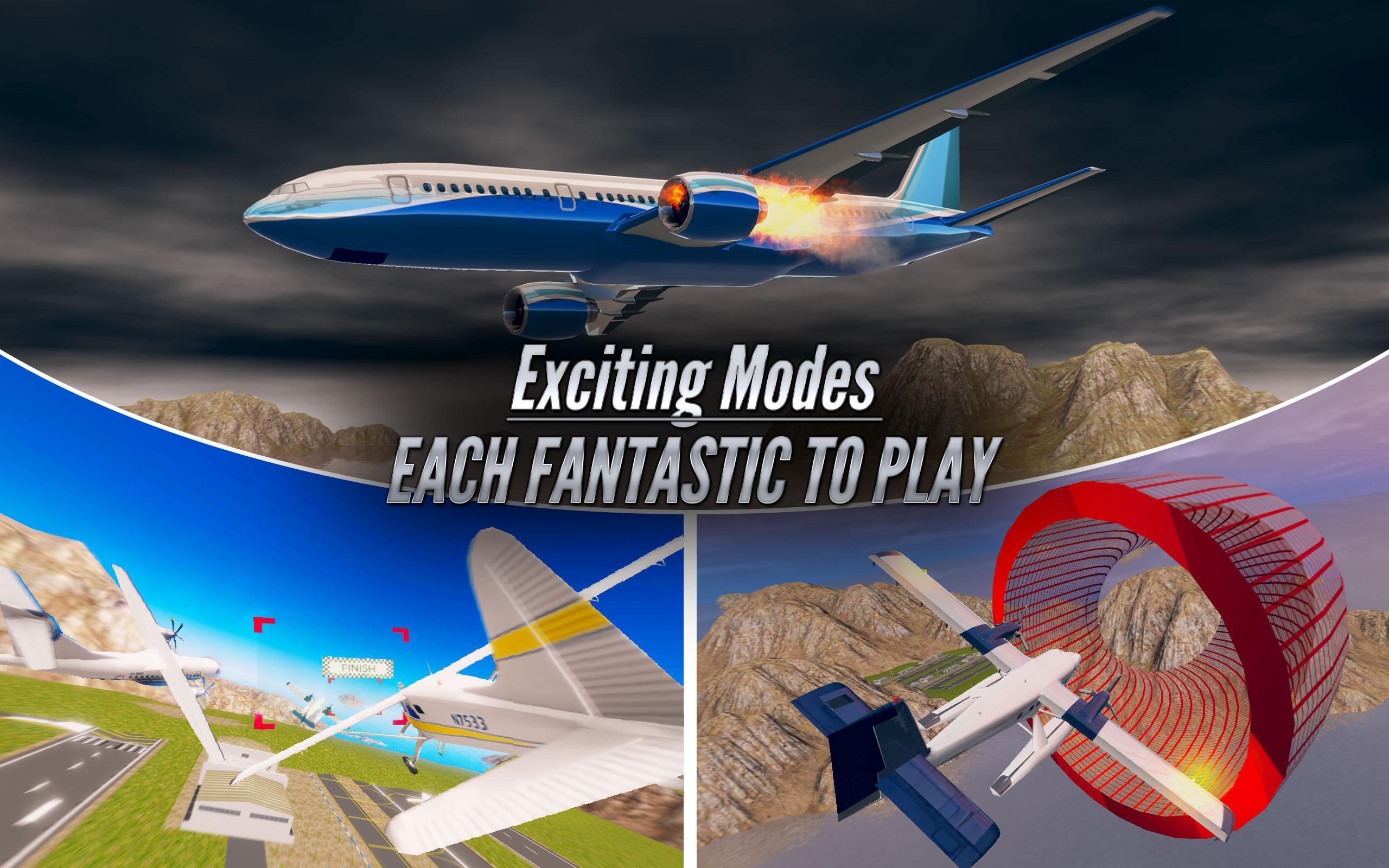 Android 用の 飛行機パイロットの飛行シミュレータ 19 飛行機ゲーム Apk をダウンロード