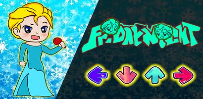 FNF vs ELSA Game Mod poster
