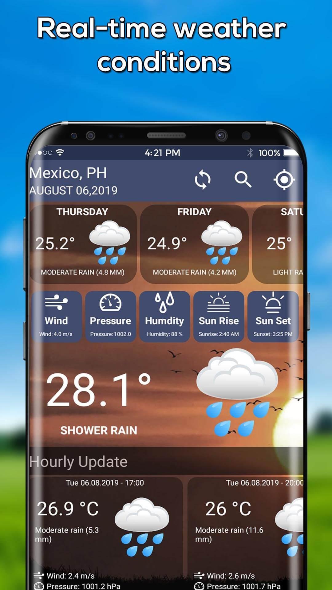 The Weather Radar, Live Weather Radar Map & Widget APK برای دانلود اندروید