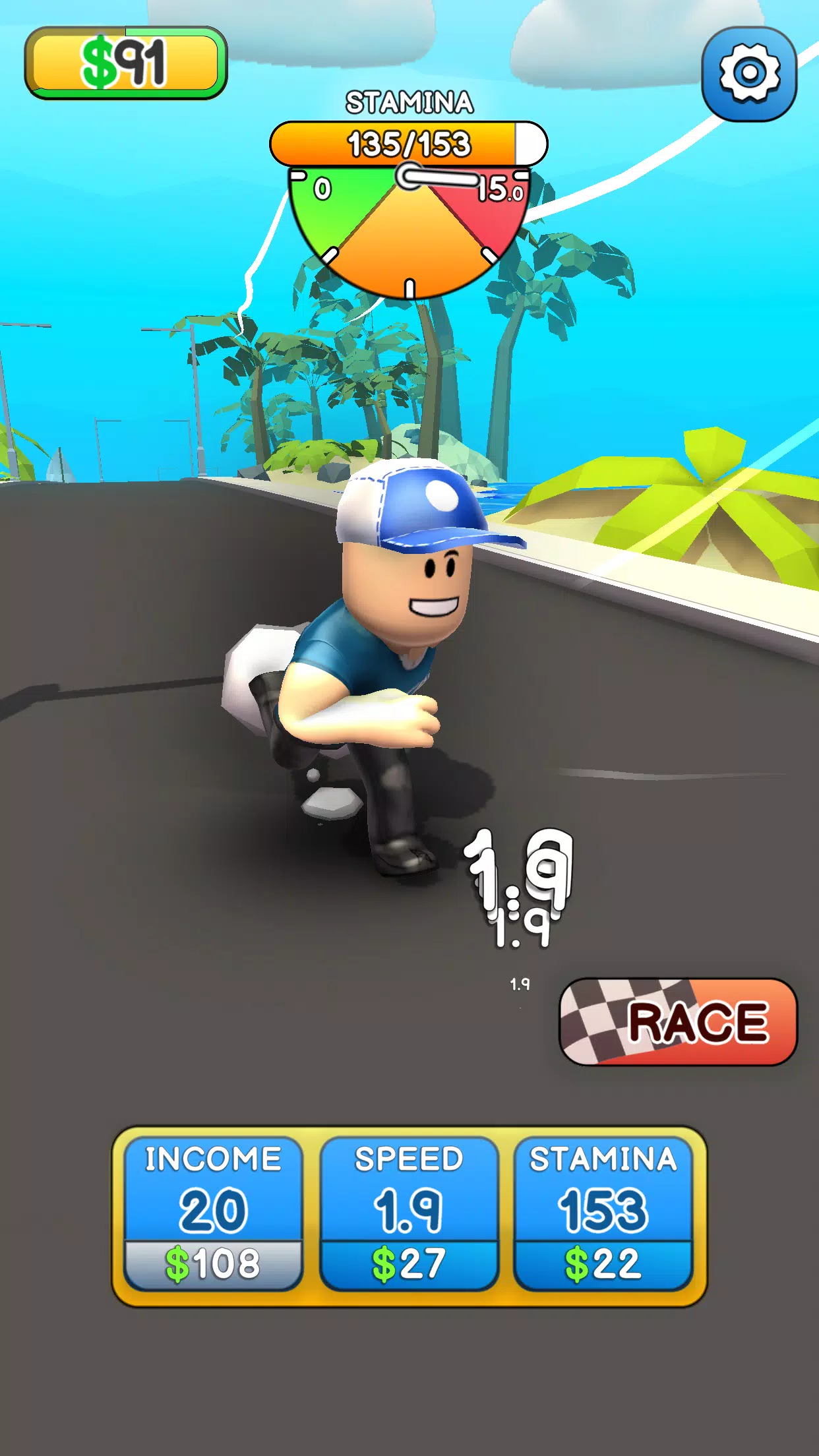 Race Clicker: Tap Tap Game