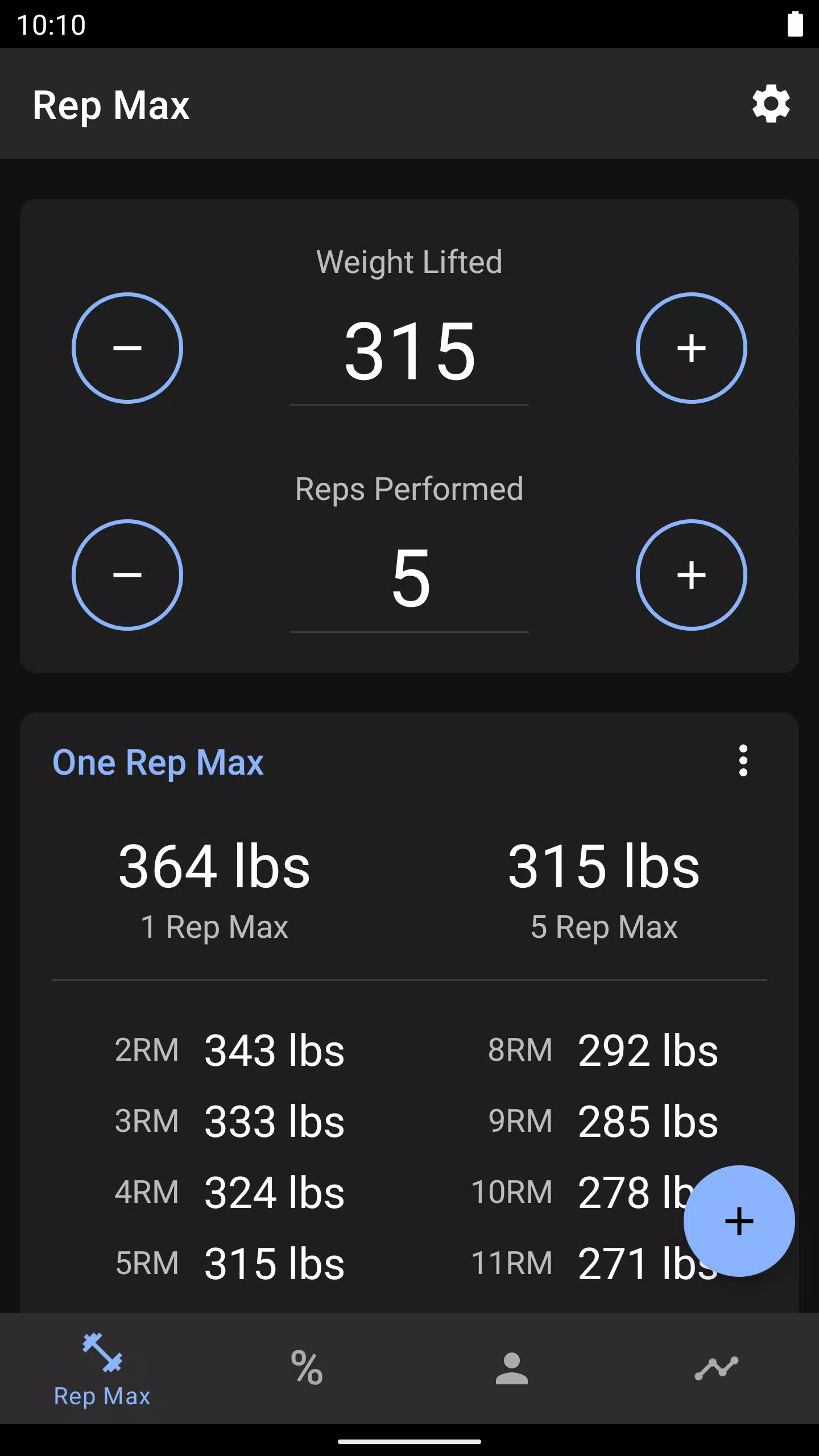 1 Rep Max APK for Android Download