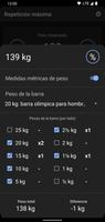 1 Rep Max captura de pantalla 2