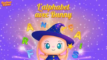 L'alphabet français avec Bunny الملصق