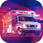 Real Emergency Ambulance 3D ícone