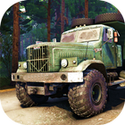 Military Offroad Truck Driver-icoon