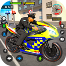 Vélo de police Jeu de course APK