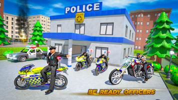 Police Bike Stunt Race Game screenshot 3