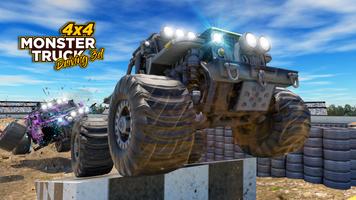 4x4 Monster Truck Driving 3d capture d'écran 2