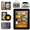Decoration icon for book theme