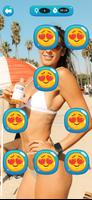 Cute Bikini Girls Memory poster