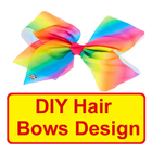 DIY Hair Bows Design أيقونة