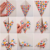 Tutorial de origami DIY ícone