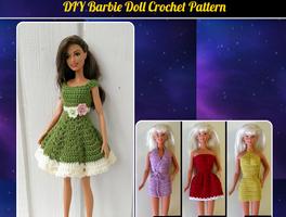 DIY Barbie muñeca patrón de ganchillo Poster