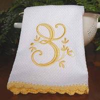 Crochet Lace toalha Cartaz