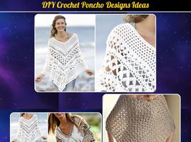 DIY Crochet Poncho Designs Ideas постер