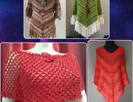 DIY Crochet Poncho Designs Ideas Ekran Görüntüsü 1