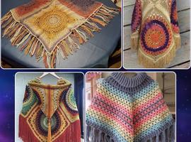 DIY Crochet Poncho Designs Ideas screenshot 2