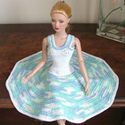 DIY crochet barbie summer dress ideas-icoon