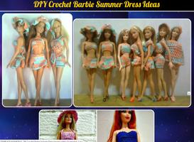 DIY crochet barbie summer dress ideas poster