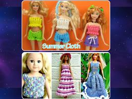DIY crochet barbie summer dress ideas screenshot 1