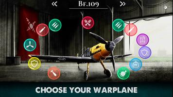 Warplanes Inc WW2 Plane & War اسکرین شاٹ 1