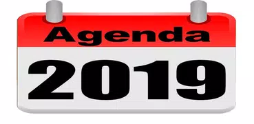 Calendario  2019 España Agenda de Trabajo