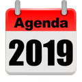 Calendario  2019 España Agenda de Trabajo