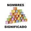 Nombres propios y significado