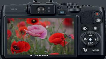 CanonCam DSLR Affiche