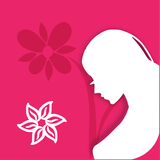Calendario del ciclo menstrual icono