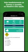 Simulado Prova CNH capture d'écran 1