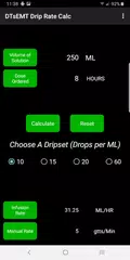 IV Drip Rate Calculator APK download