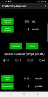 IV Drip Rate Calculator capture d'écran 2