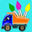 Kids Coloring book learn color