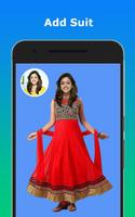 Anarkali Dress Photo Suit Salwar Suit photo Editor Plakat