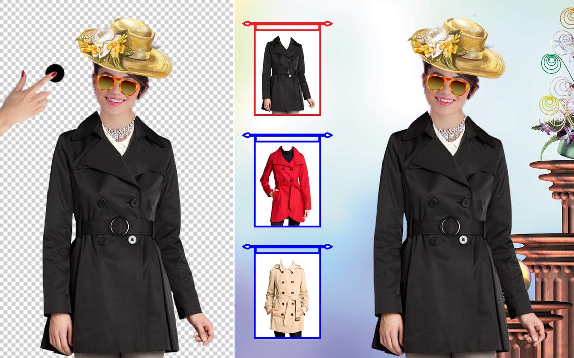 Girls Dress Photo Editor - Girls Dress Designs untuk Android - Muat