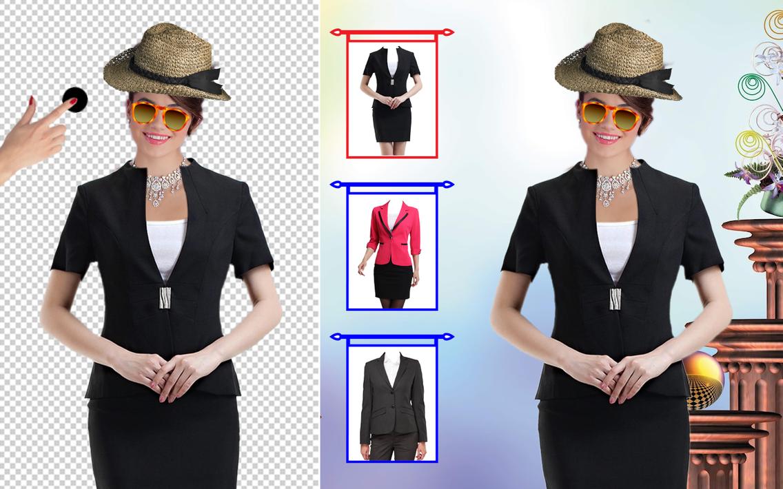 Girls Dress Photo Editor - Girls Dress Designs untuk Android - Muat