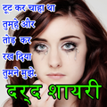 Dard Shayari Photo Editor-Love Shayari Photo Frame
