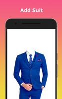 Men Suit Photo Editor - Man Photo Suit Montage постер