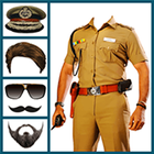 Men Police Suit Photo Editor icon