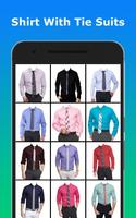 Man Shirt With Tie Photo Suit Editor скриншот 1