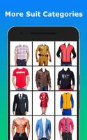 Man Shirt With Tie Photo Suit Editor скриншот 2