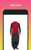 Men Shalwar Kameez Suit Editor - Man Salwar Suit Affiche