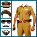 Men Police Suit Photo Editor - Man Police Dress
