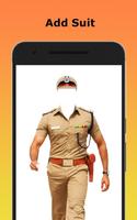 Men Police Suit Photo Editor - Man Police Dress Affiche