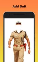 Men Police Suit Photo Editor - Man Police Dress постер